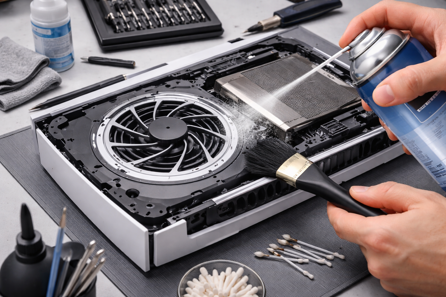 Console Cleaning